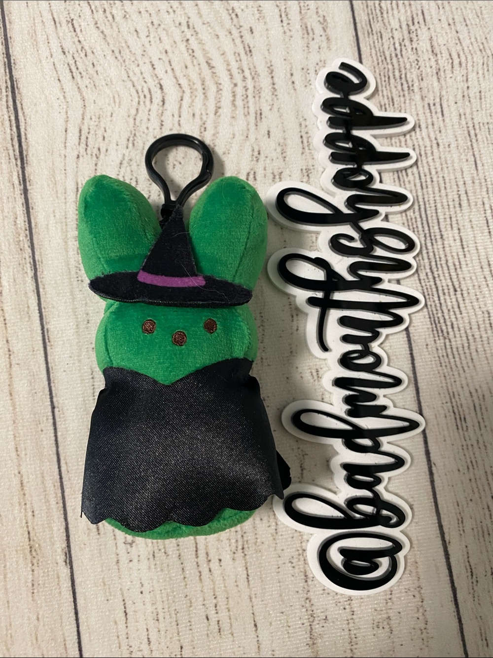 Peeps Halloween Witch Plush Bag Charm